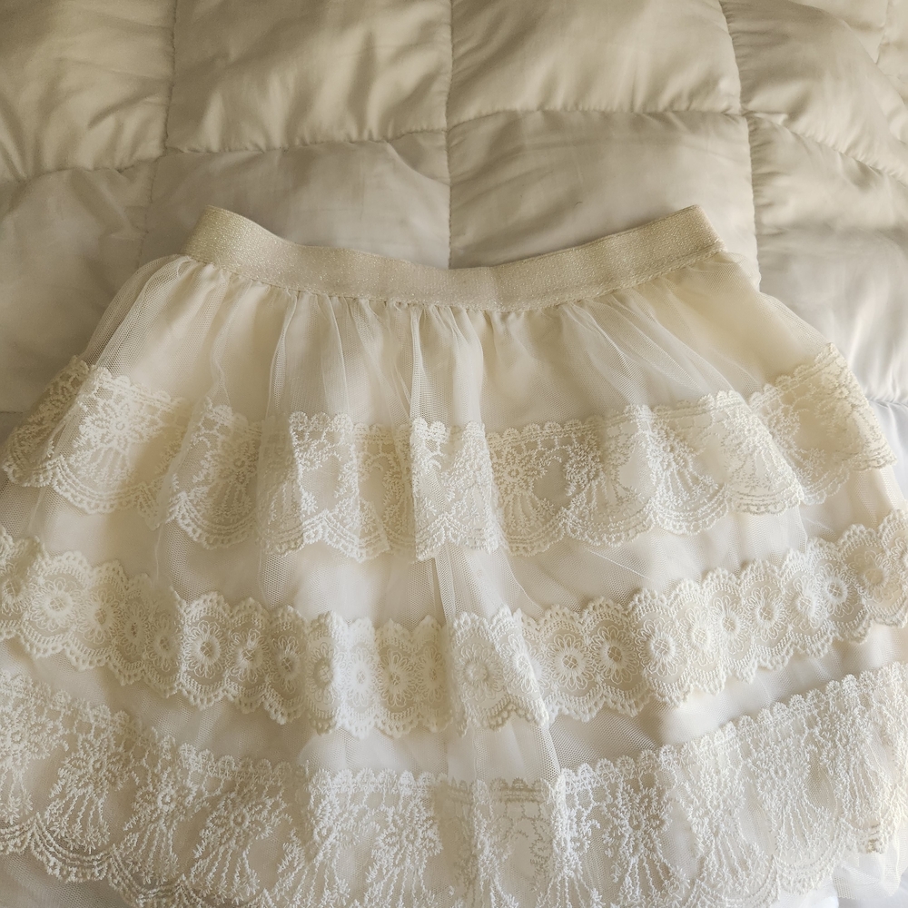 Retro Lace Mini Skirt | 1989 Place